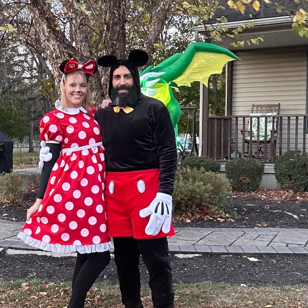 Womens mini mouse Red Polka Dot Costume